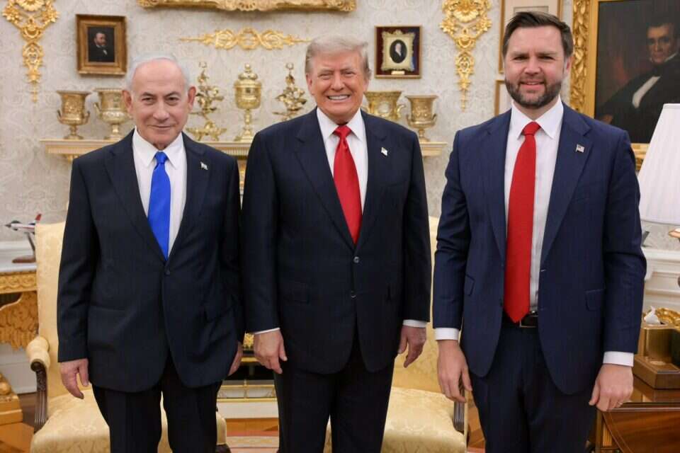 טראמפ, נתניהו וונאס בבית הלבן , מעיין טואף/לע"מ