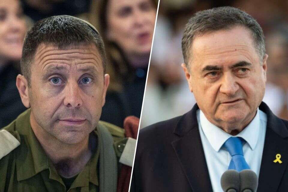 האלוף אבי בלוט וישראל כ"ץ , אורן בן חקון, דובר צה"ל