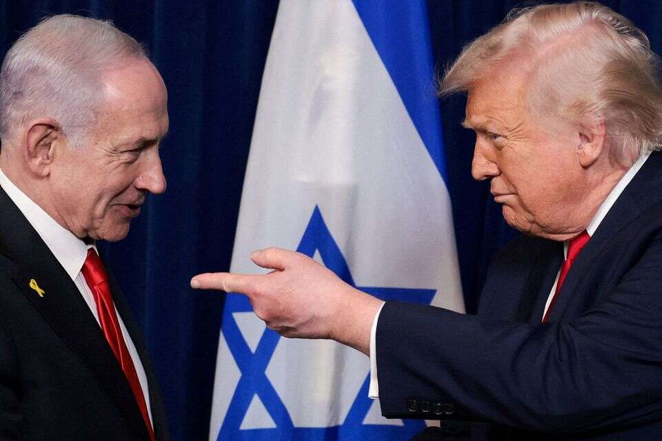 טראמפ ונתניהו , רויטרס
