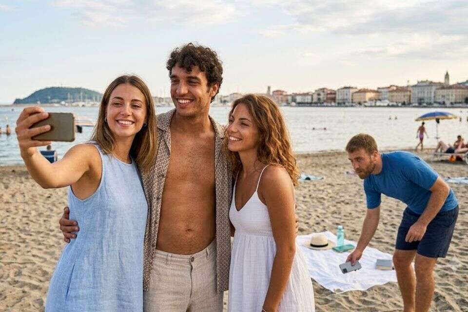 עניין של שנייה. גניבה בחוף , אילוסטרציה