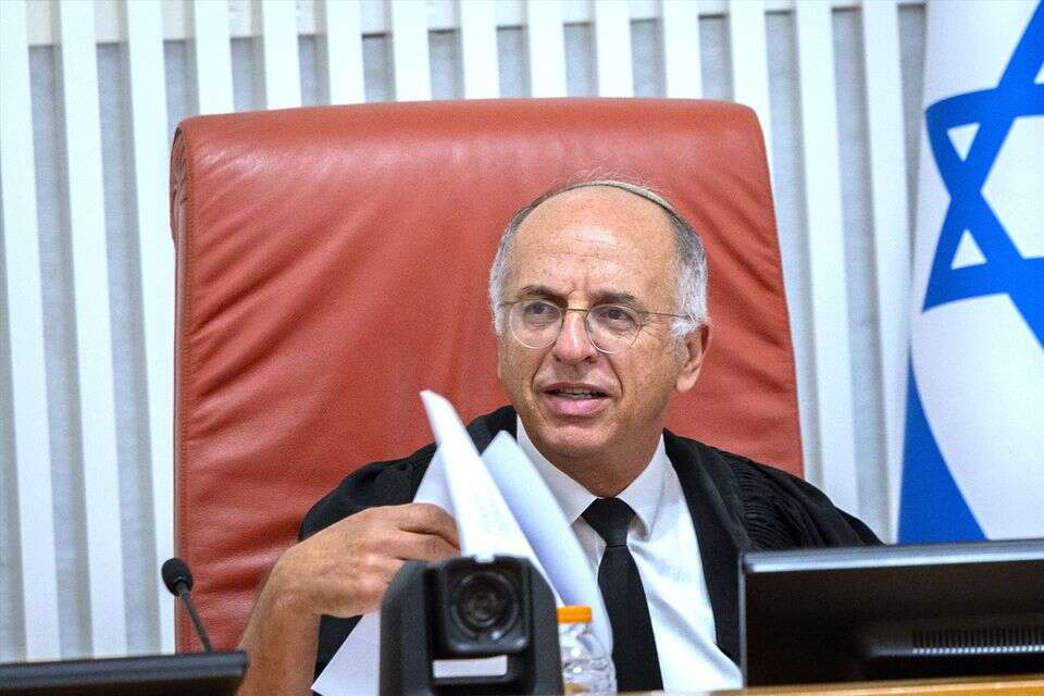 יו"ר ועדת הבחירות השופט נועם סולברג , אורן בן חקון