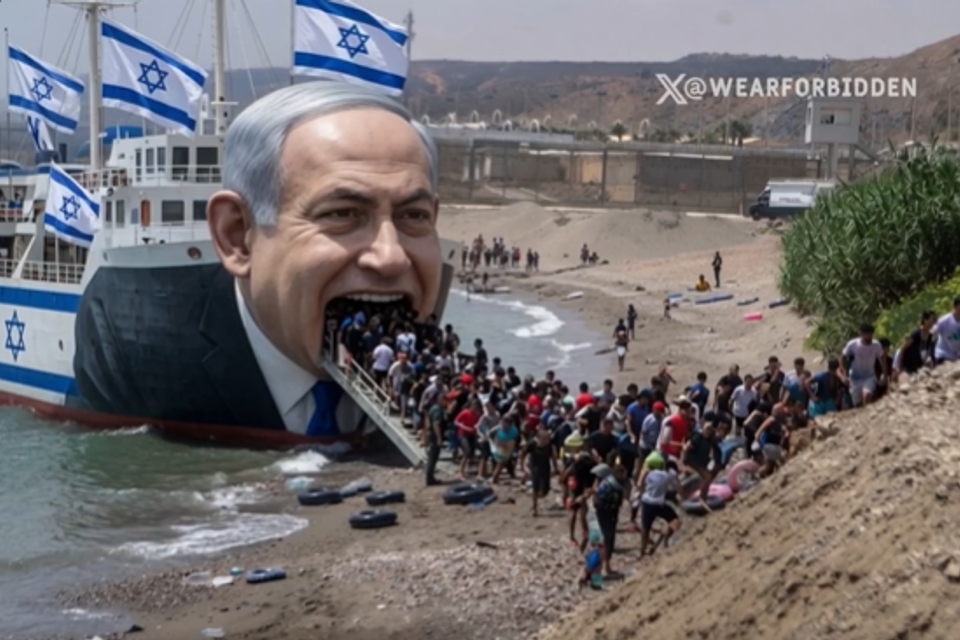 "המוסד הציף את ספרד במהגרים". המשבר בסאוטה הפך לקונספרציה אנטישמית , צילום מסך, רשת X