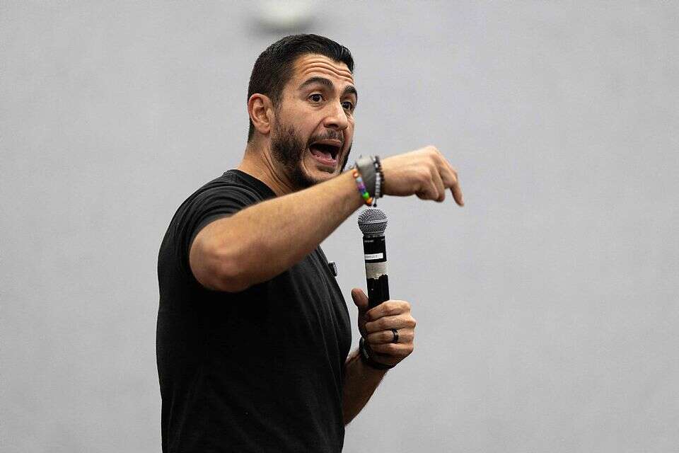 המועמד הדמוקרטי לסנאט עבדול אל סייד , רויטרס