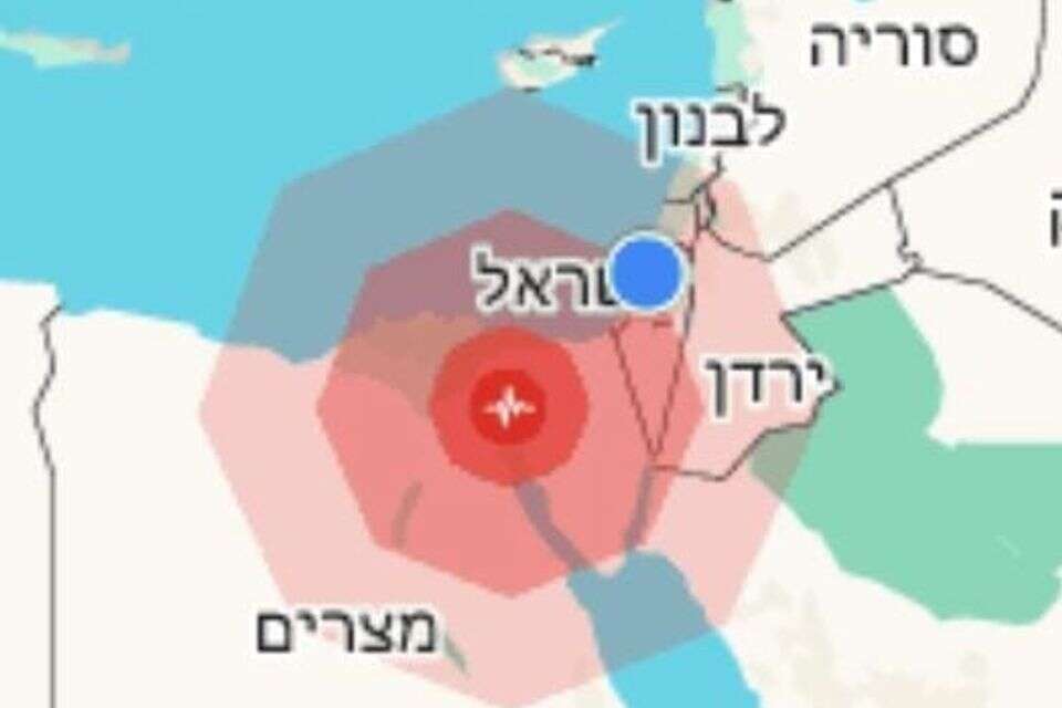 רעידת האדמה במצרים , גוגל