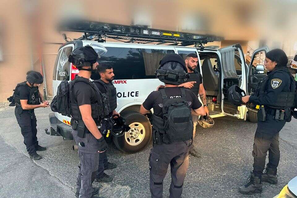 המעצר בעוספיא , דוברות המשטרה