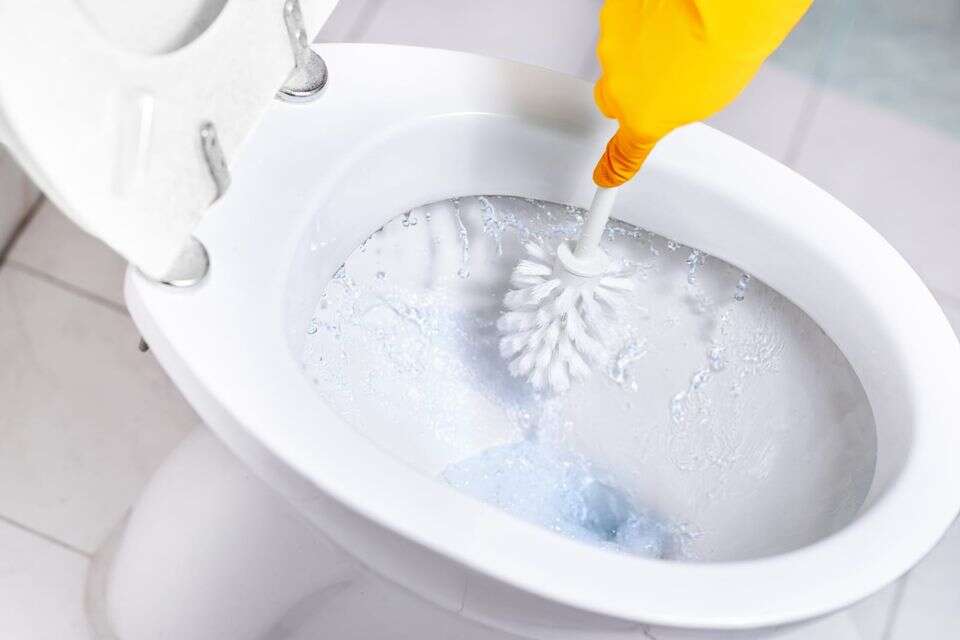 ניקיון האסלה , istockphoto