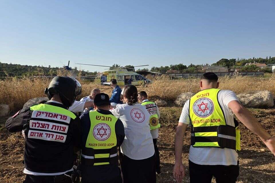זירת הטביעה , מד"א