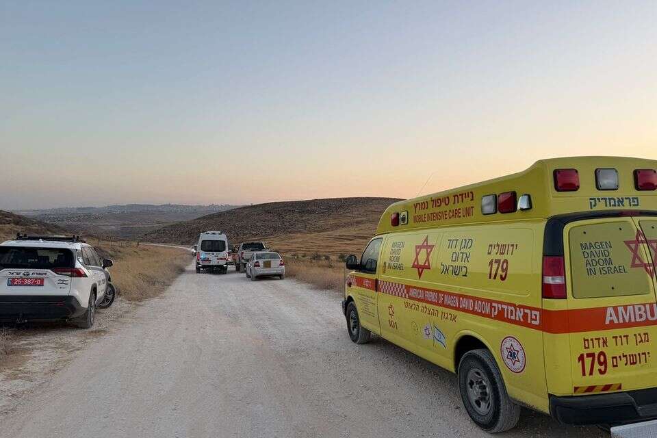 זירת התאונה בנווה ארז , תיעוד מבצעי מד"א