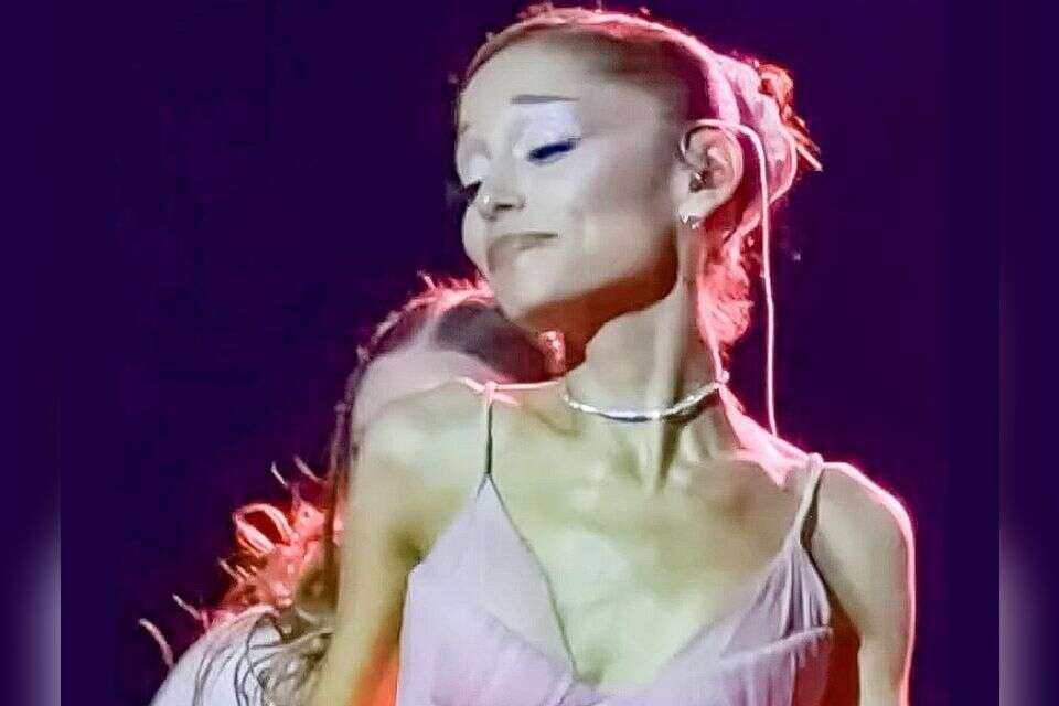 אריאנה גרנדה , צילום מסך מתוך עמוד האינסטגרם arianagrande