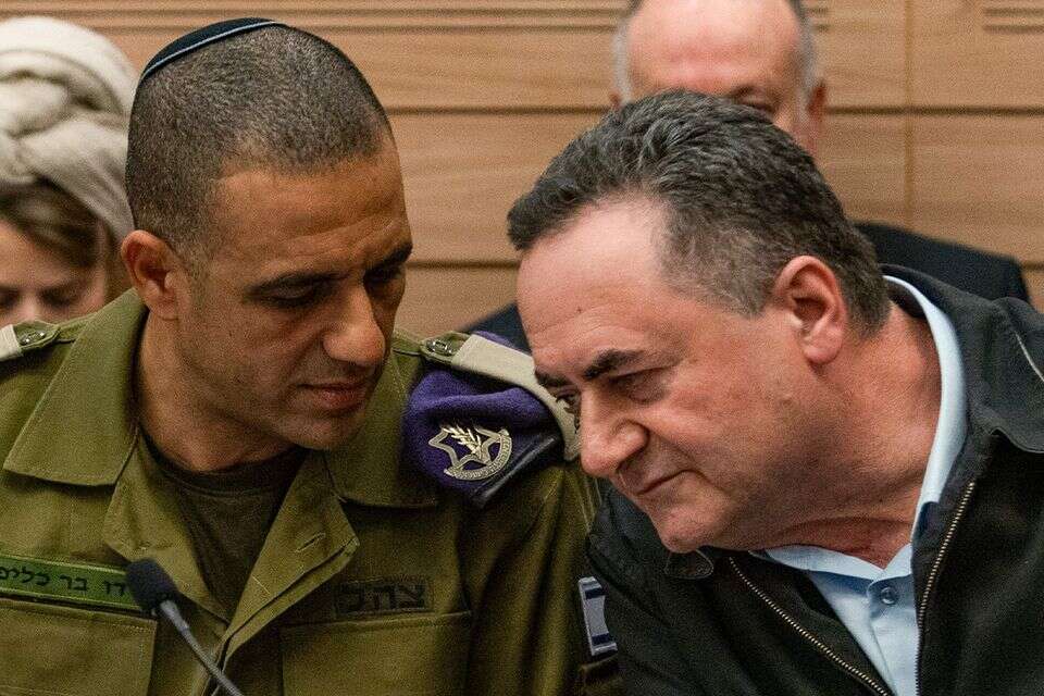 השר כ"ץ ואלוף דדו בר כליפא , אורן בן חקון