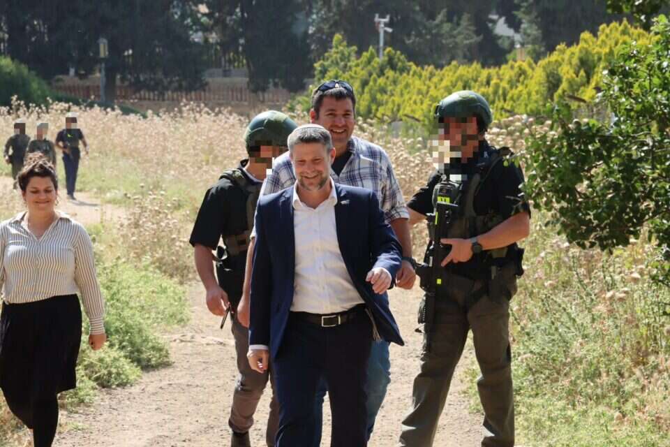 התוכנית הצפויה לפיתוח אתרי המורשת ביהודה ושומרון. בצלאל סמוטריץ' , צילום: שמואל פיטוסי