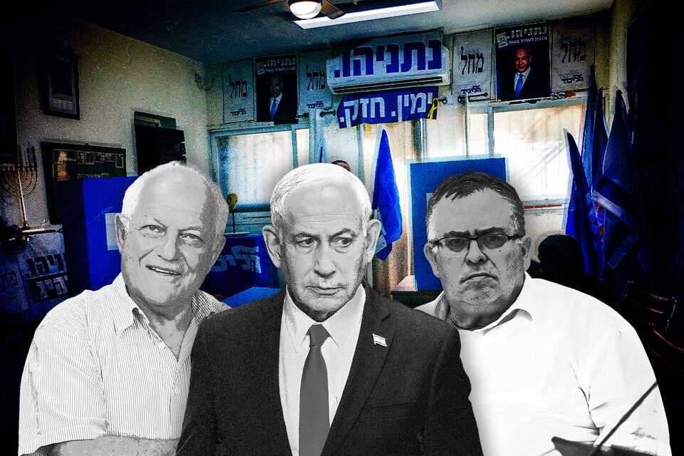 נתניהו, ביטן וכץ , אורן בן חקון, יוסי זליגר ו-AFP