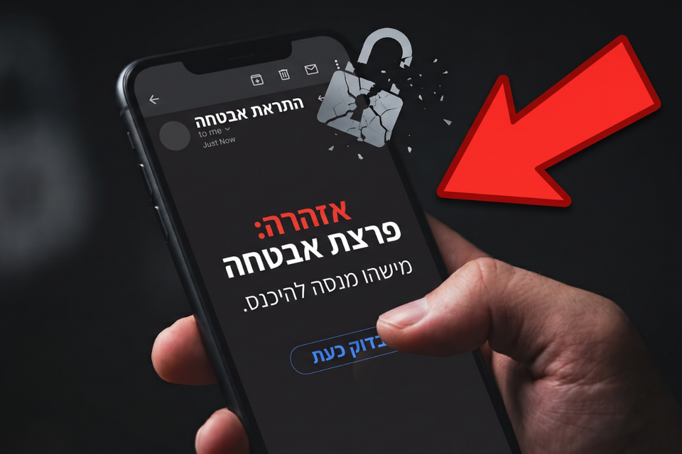 מייל זדוני (אילוסטרציה) , Gemini