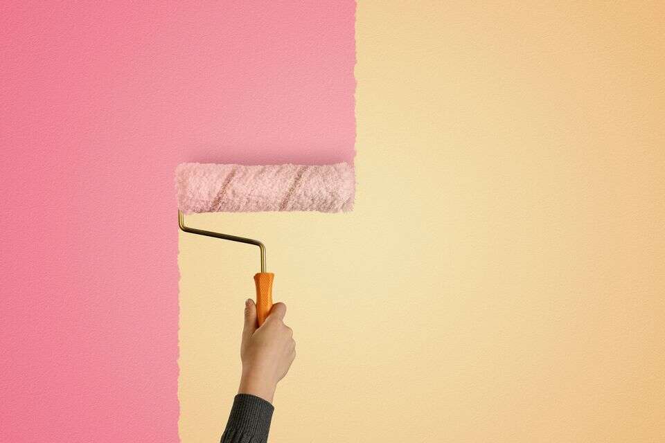 צביעת קיר , Getty Images/iStockphoto
