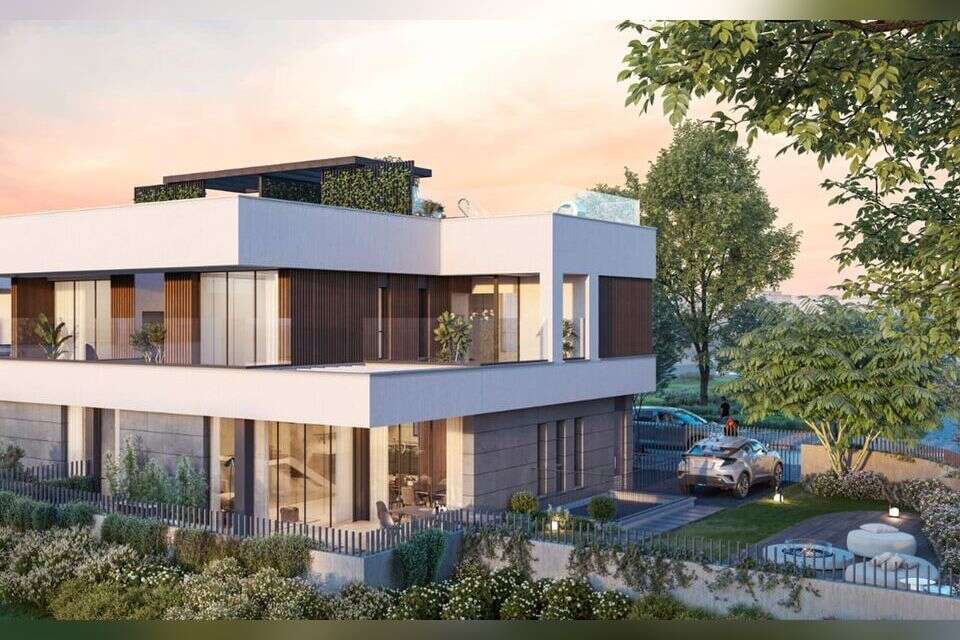 פרויקט של קבוצת שטרית בעתלית , הדמיה: משרד אדריכלים INNO