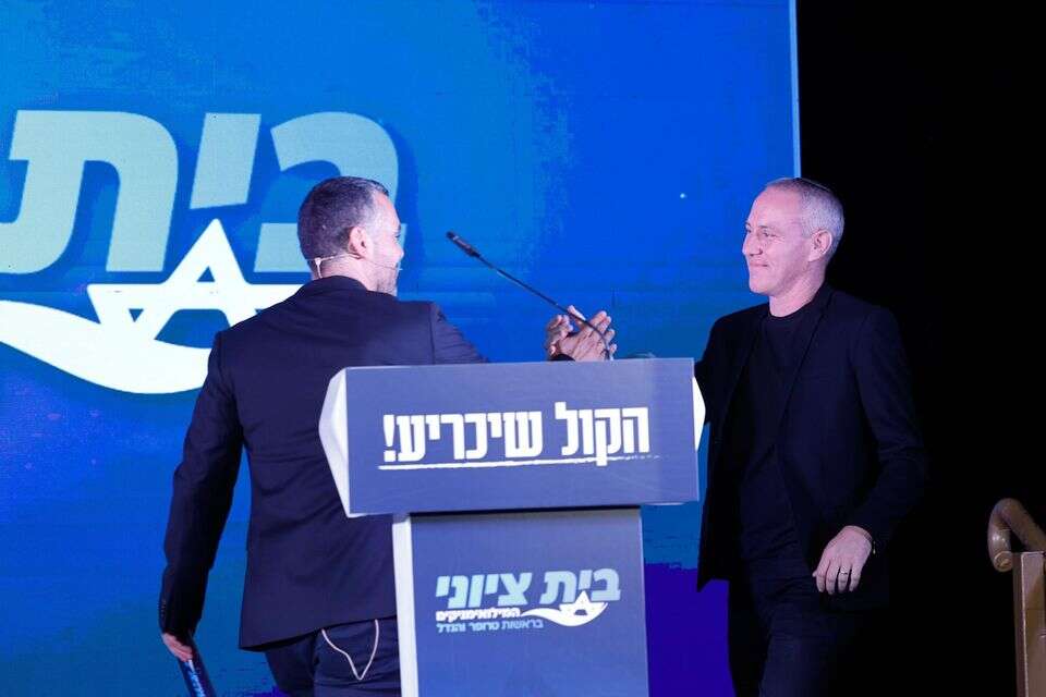 חילי טרופר באירוע השקת המפלגה , אורן בן חקון
