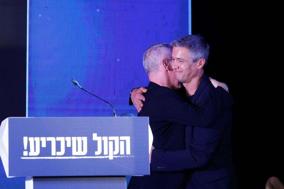 יועז הנדל וחילי טרופר בהשקת מפלגת הבית הציוני , אורן בן חקון