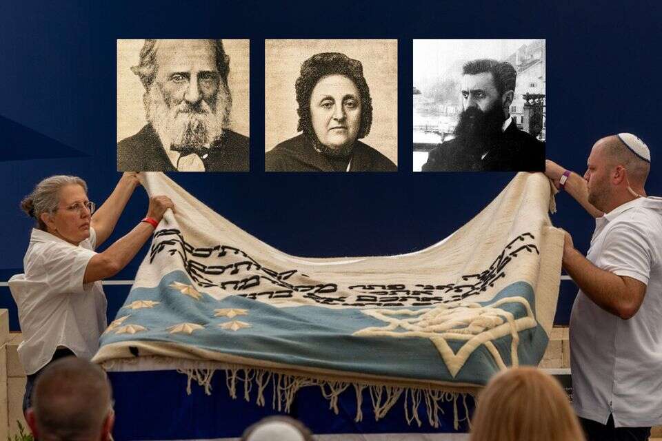 קבורת עצמות סבא וסבתא של הרצל , אורן בן חקון