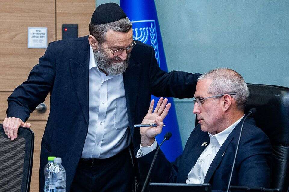 מילביצקי וגפני בדיון בוועדת הכספים , אורן בן חקון