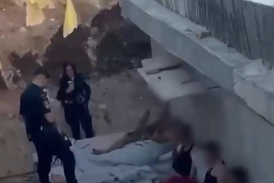 שוהים בלתי חוקיים מתחבאים בבור באתר בנייה בקריית אתא , דוברות המשטרה