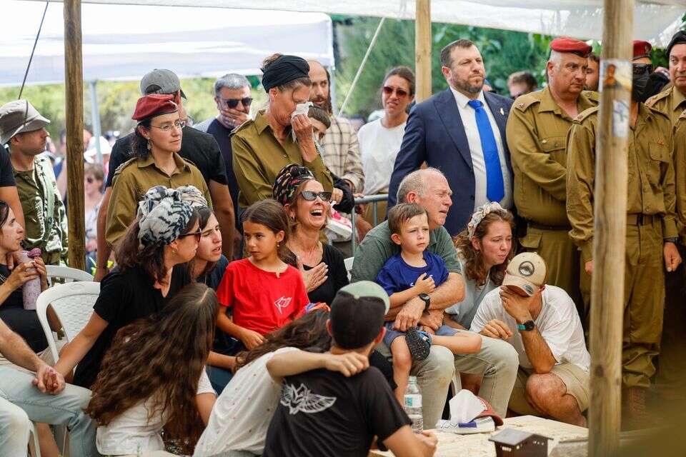 הלווית רס"ן הראל בירנשטוק , אורן בן חקון