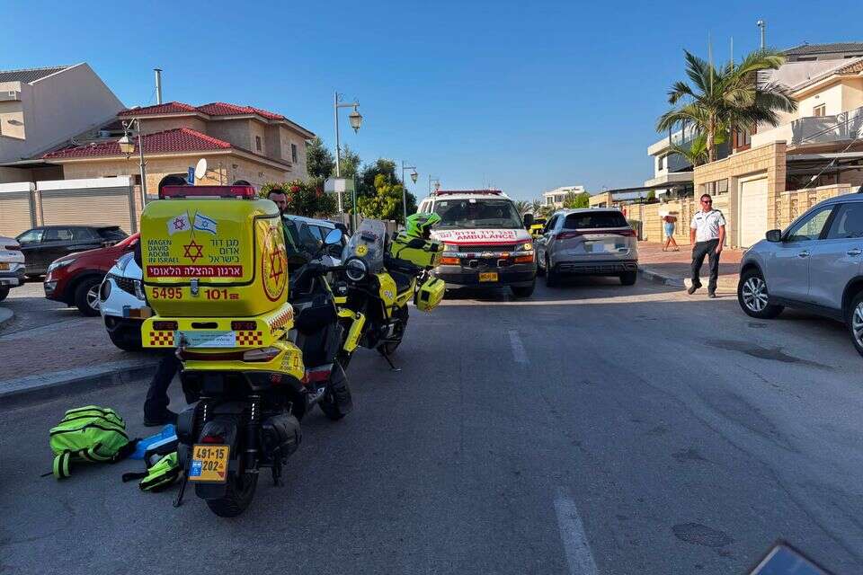 זירת טביעת הפעוטה באשקלון , תיעוד מבצעי מד"א