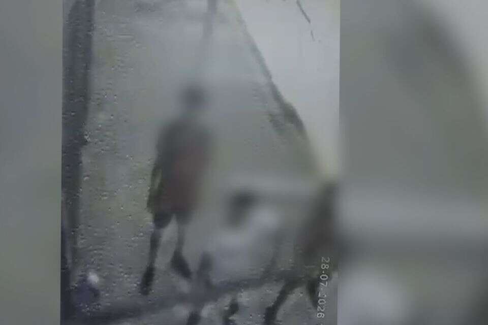 תיעוד הצעירים מכנופיית SSQ בשוד בחולון , צילום מסך דוברות המשטרה