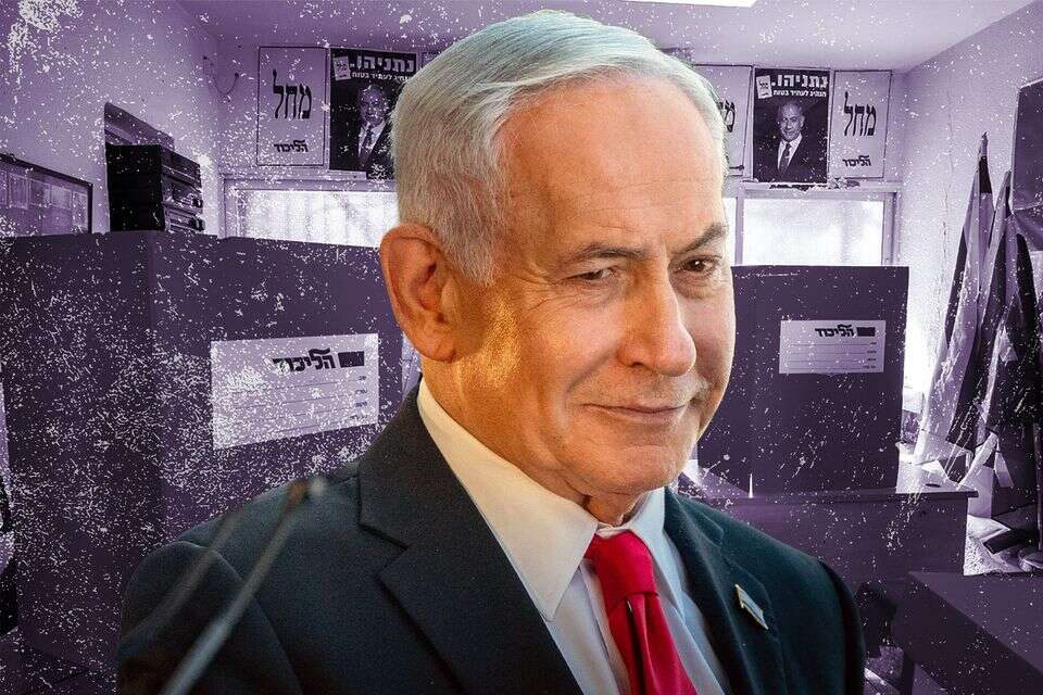 נתניהו על רקע קלפיות לקראת הפריימריז בליכוד , אורן בן חקון