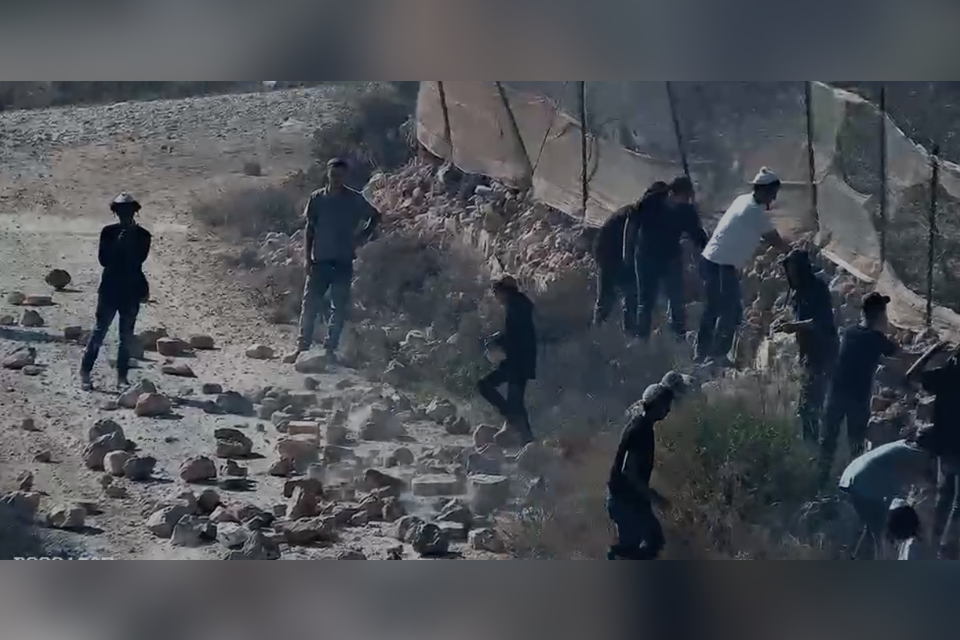 נערי גבעות מנסים למנוע את פינוי המאחז בקוסרה , שימוש לפי סעיף 27א'