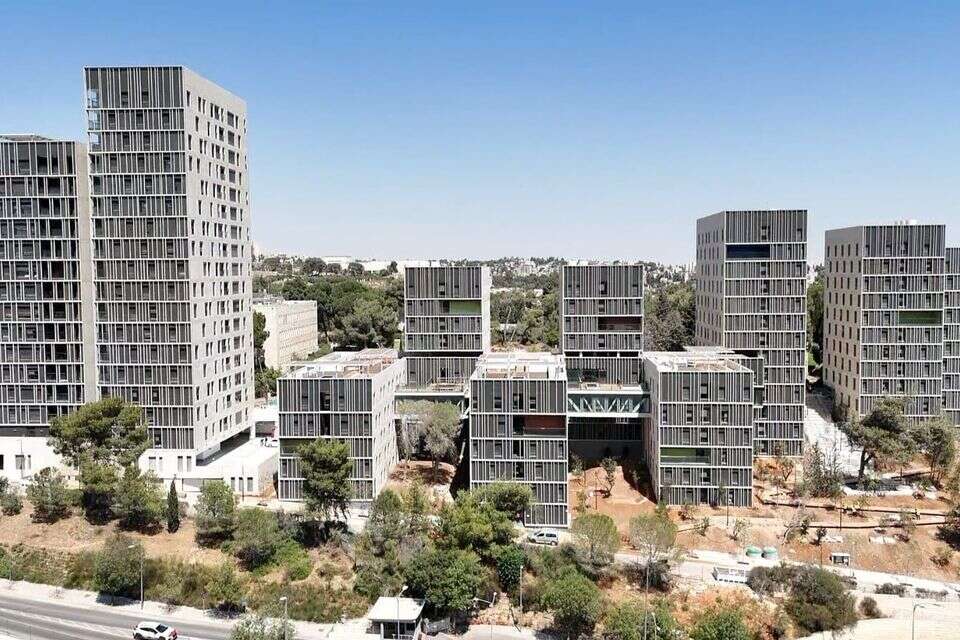 מתחם המעונות החדש , שיכון ובינוי
