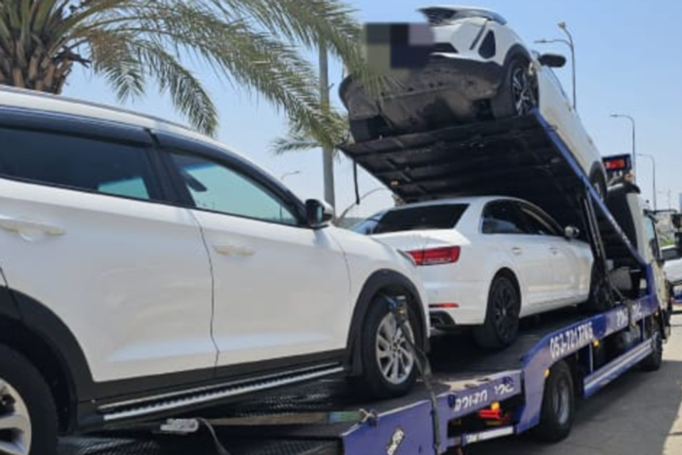החרמת הרכבים , דוברות משטרת ישראל