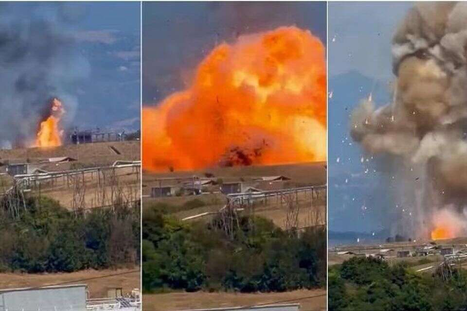 המפעל לייצור תחמושת בעיירה קולפרו , טוויטר