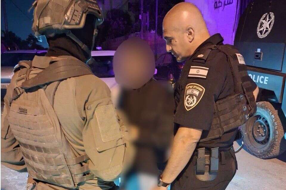 תיעוד מרגע איתור הצעירה , דוברות המשטרה