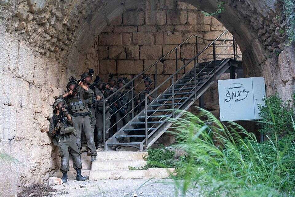 כוח צה"ל בכיבוש מבצר הבופור לפני חודשים ספורים , דובר צה"ל