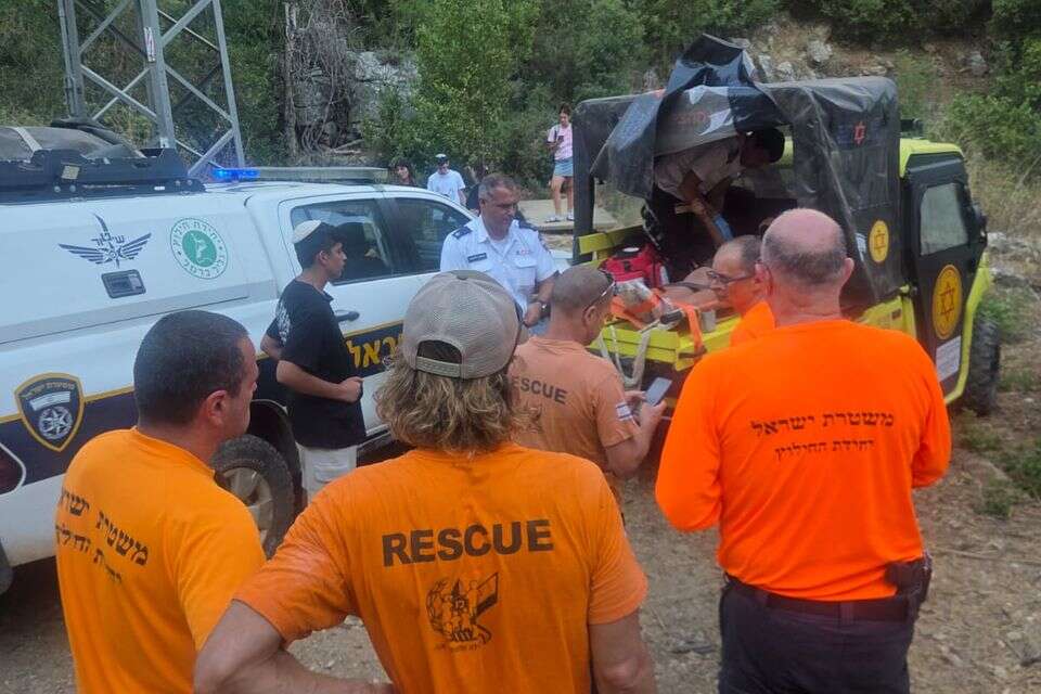 חילוץ הנער בנחל עמוד , דוברות יחידת החילוץ "גליל-כרמל"