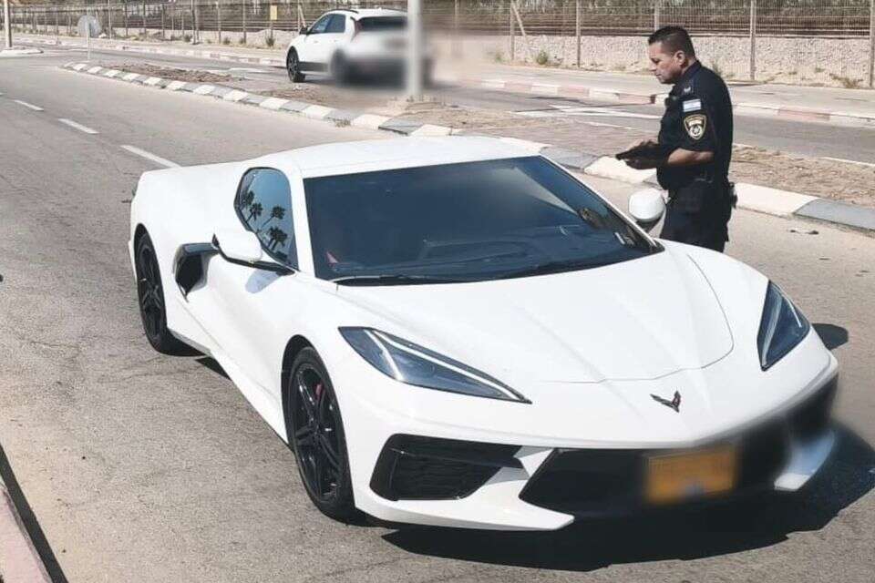 רכב נתפס באזור חיפה , דוברות המשטרה