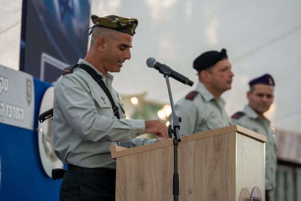 המפקד הנכנס. תא"ל יניב בארוט , דובר צה"ל