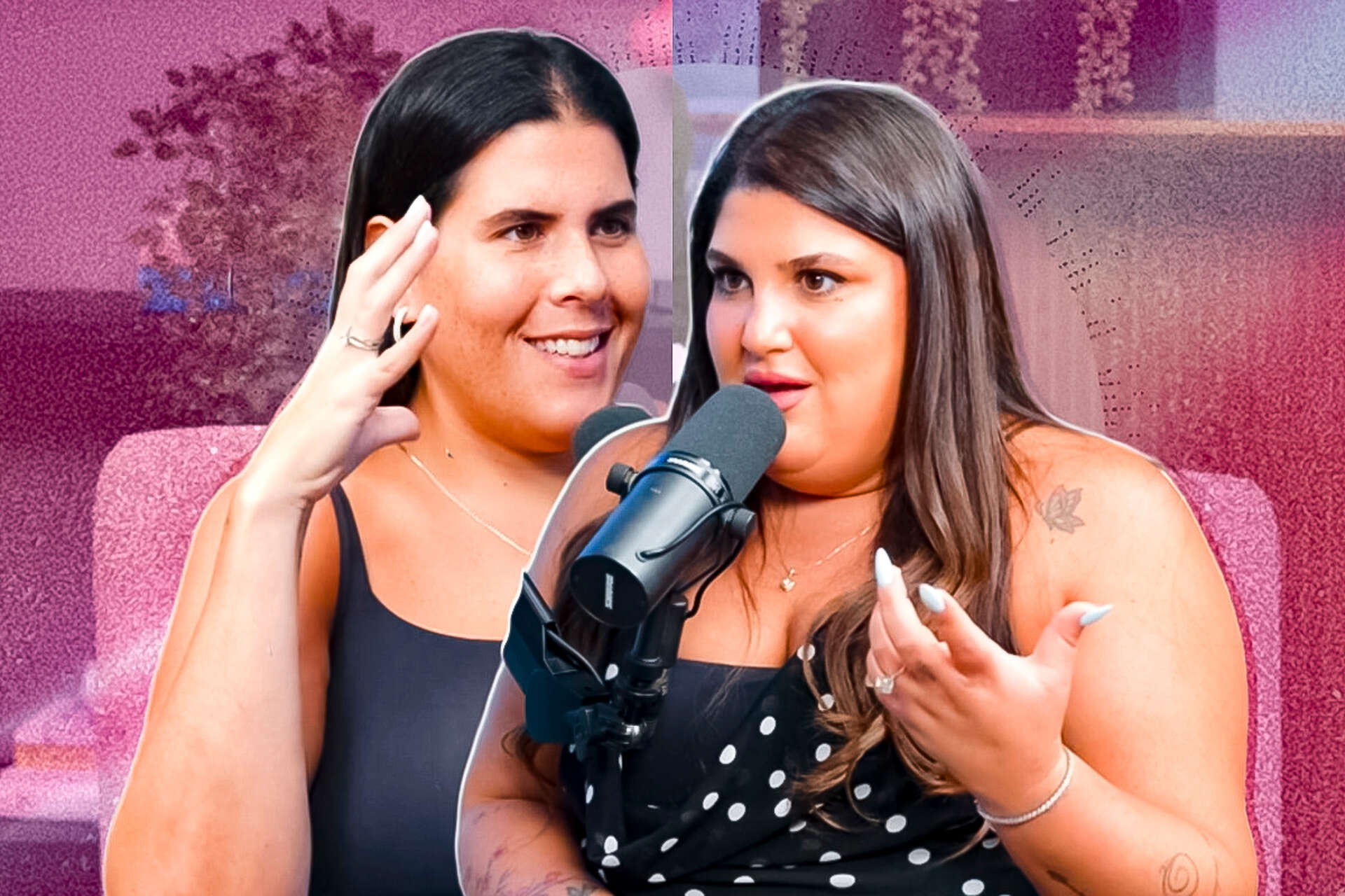 מאיה הלל גסמן ולינוי בן משה סימו באולפן "בדרך לשלמות" , ForReal