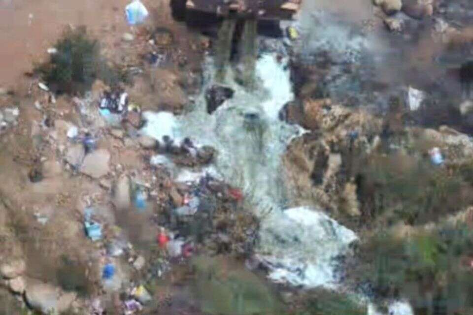 פסולת שמושלכת לערוצי נחלים , מועצה אזורית בנימין