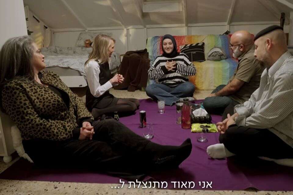 האירוח של איבבא ב"בואו לאכול איתי" , כאן 11