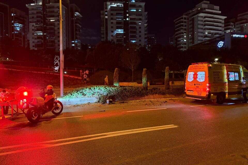 זירת התאונה בחיפה , דוברות מד"א