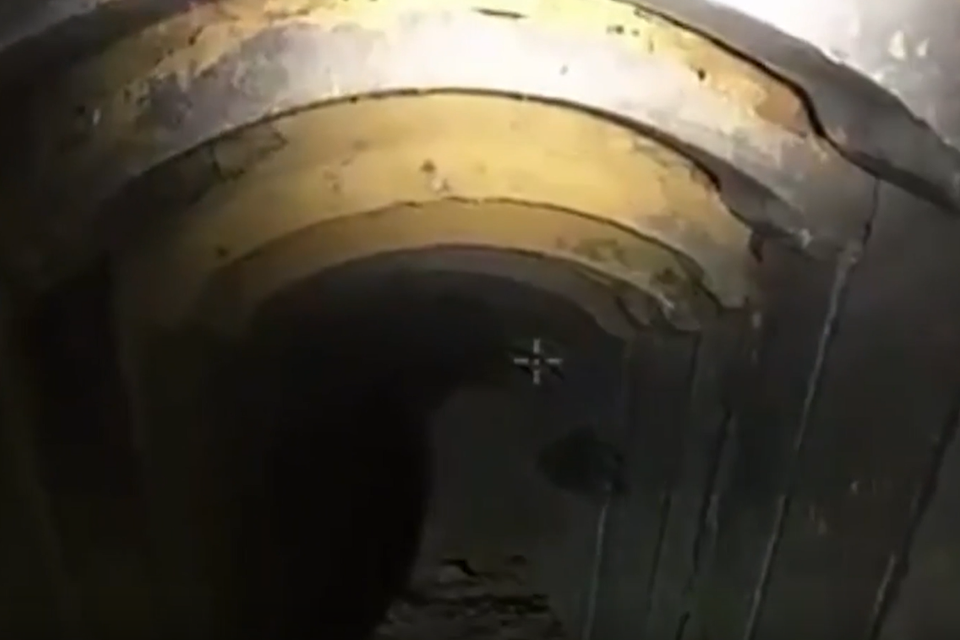תוואי תת קרקעי שנאטם בדרום עזה , דובר צה"ל