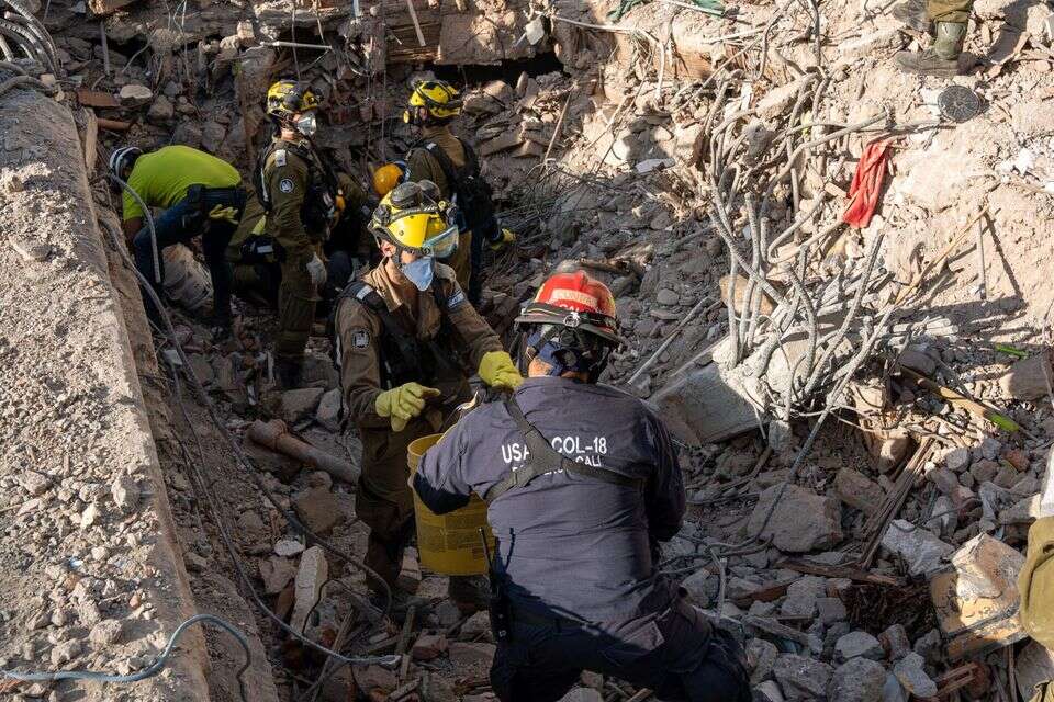 משלחת חילוץ בקולומביה , דובר צה"ל
