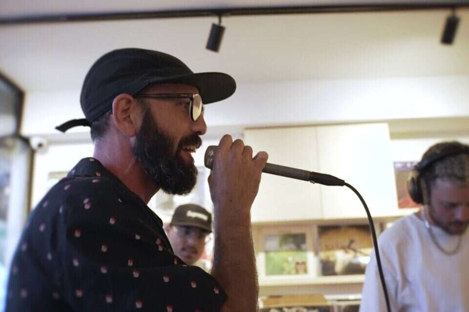 רועי (רויסון) רובני בערב "One Mic" ב"חוד המחט" , גרגורי ירין