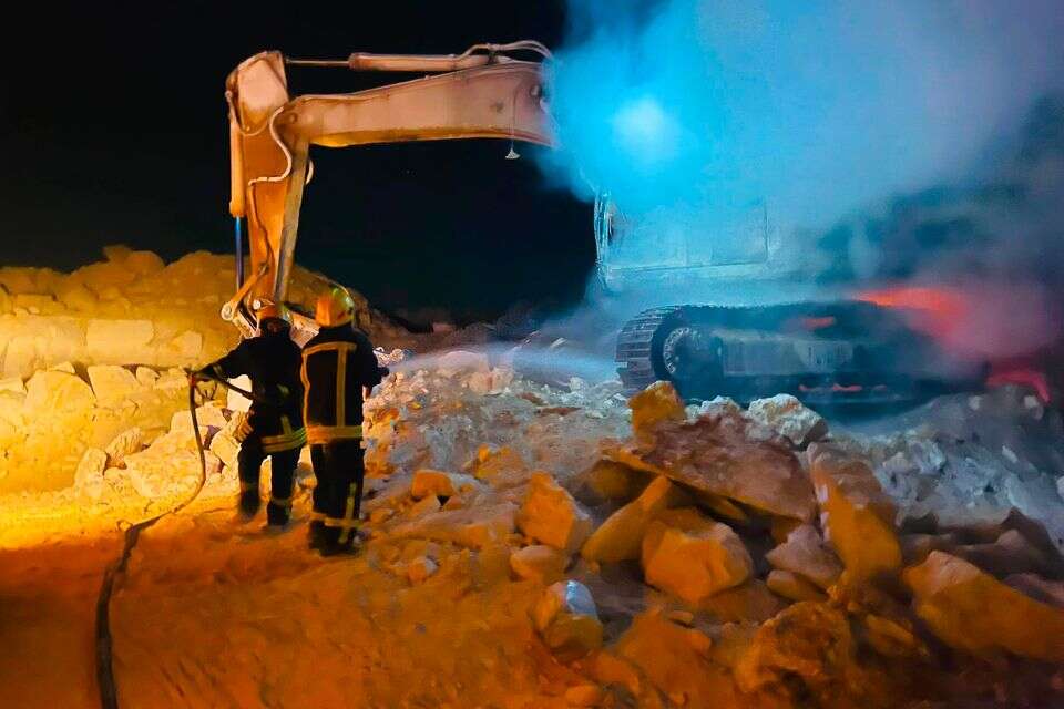 כלי הנדסי שהוצת בוואדי רח'ים , תושבי ואדי רח'ים