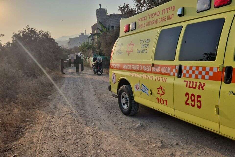 זירת הרצח בעראבה , תיעוד מבצעי מד"א