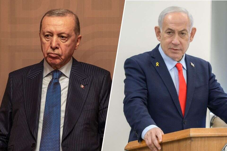 נתניהו וארדואן , AFP, מעיין טואף/לע"מ