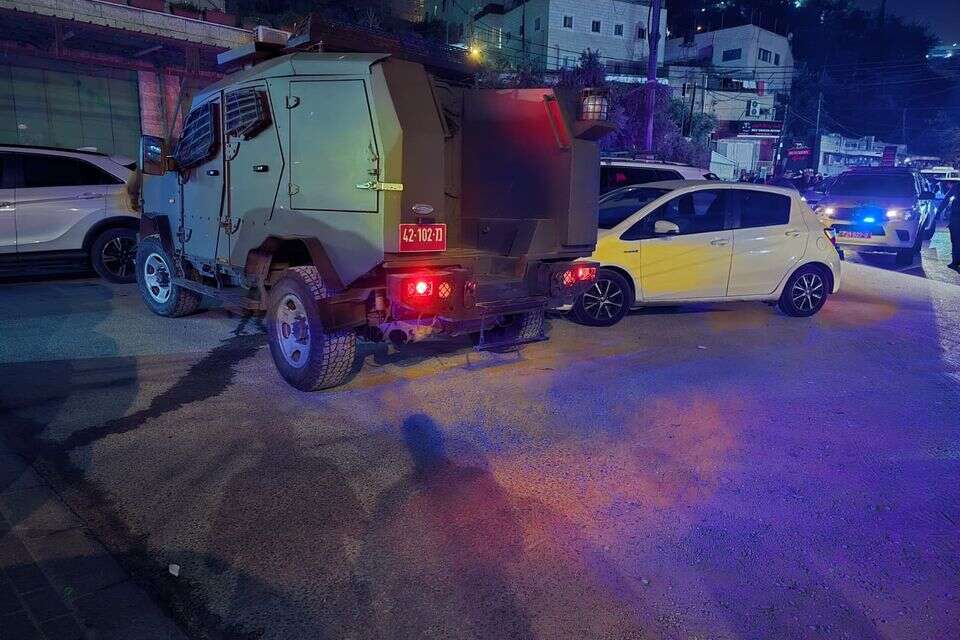 זירת הרצח בסילוואן שבמזרח ירושלים , דוברות המשטרה