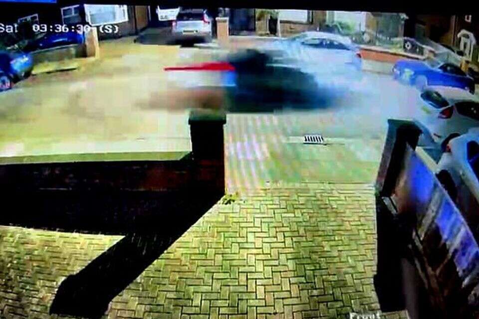 רגעים לפני ההתנגשות: חמשת הצעירים ושני שוטרים נהרגו במקום , צילום מסך