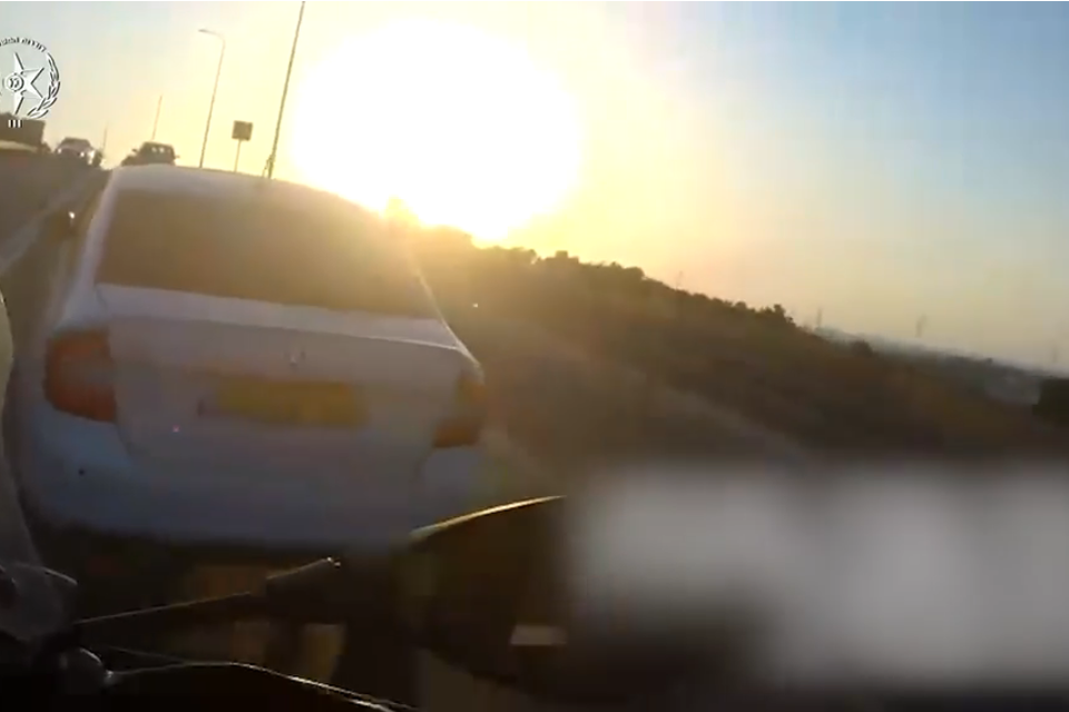 "השליכו גלוק מהחלון": מרדף וירי לעבר רכב נמלט סמוך לשפרעם ,